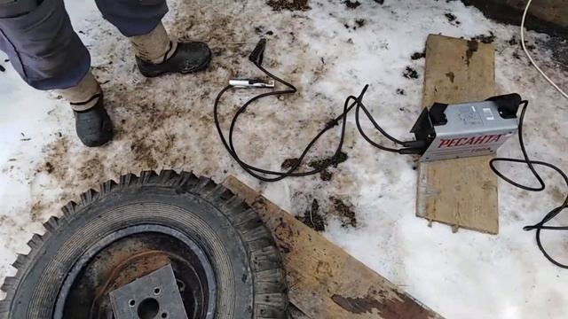 КОЛЕСА ОТ УАЗА НА МОТОБЛОКЕ смотреть онлайн