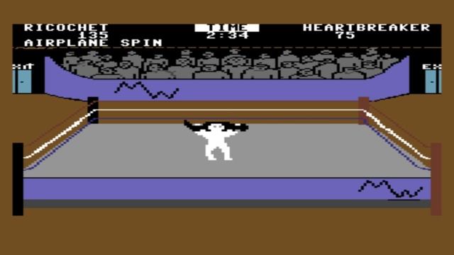 История рестлинг игр: Mike Gibson's Master Wrestling (1984) смотреть онлайн