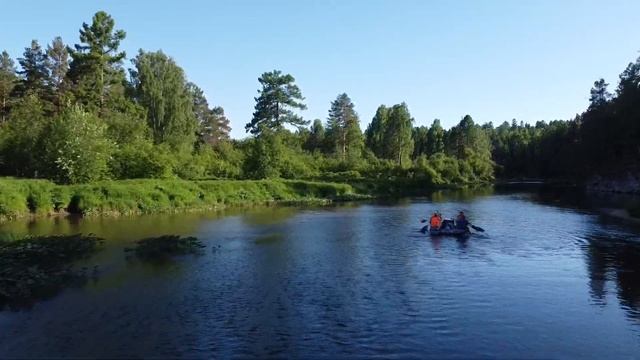 Сплав по реке Серга, природный парк «Оленьи Ручьи». смотреть онлайн