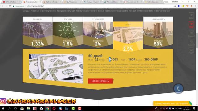 #SWITZERBANK вывод 25 000 рублей смотреть онлайн