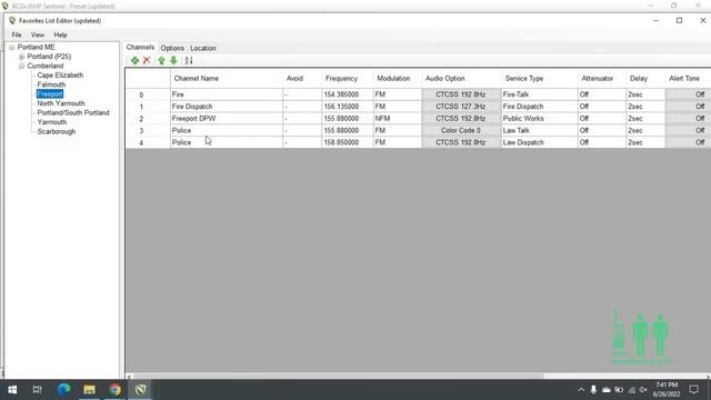 Creating a Favorites List | Uniden Sentinel Software Walkthrough смотреть онлайн