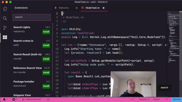 VimConf.live - Onivim: Modal Editing from the Future смотреть онлайн