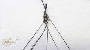 Браслет  микро-макраме.  Простой в исполнении