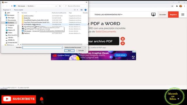 ? Cómo convertir PDF a WORD editable online GRATIS con ILovePDF | Tutorial paso a paso смотреть онлайн