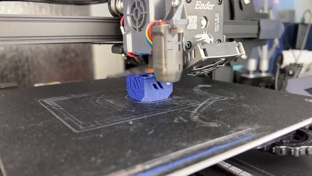 Creality Ender 3 S1 running Klipper - 150mm/s, 3500 acceleration смотреть онлайн
