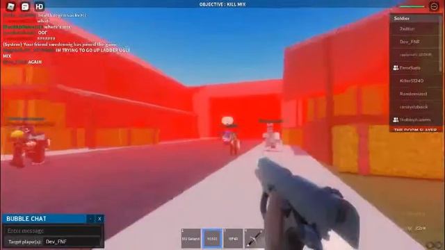 Roblox Arsenal When people Attemp To Kill The Master Doom Slayer : смотреть онлайн