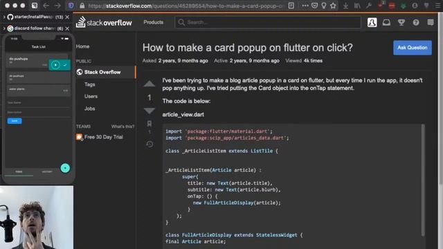 Flutter, Dart and GraphQL Quarantine Stream v0.0.17 смотреть онлайн
