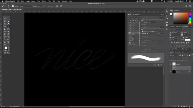 Photoshop Tutorials - Light Painting Text Effect смотреть онлайн