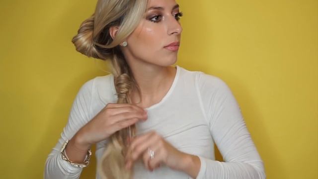 Double Chinese Staircase Side Braid Tutorial for Long Hair смотреть онлайн