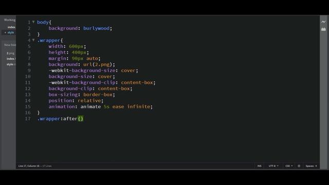 CSS Background Clip Animation | Pure CSS Animation Effect смотреть онлайн