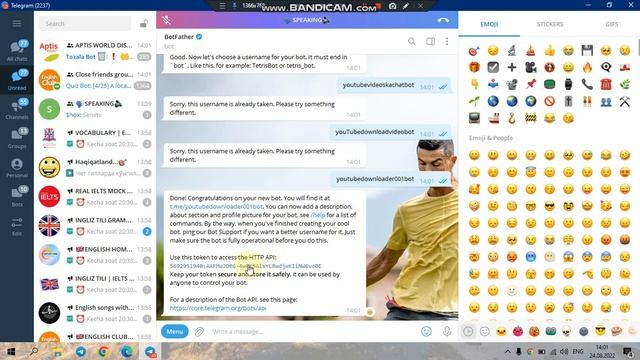 ☑️YOUTUBE DOWNLOADER BOT OCHISH? || UZProgrammers ? смотреть онлайн