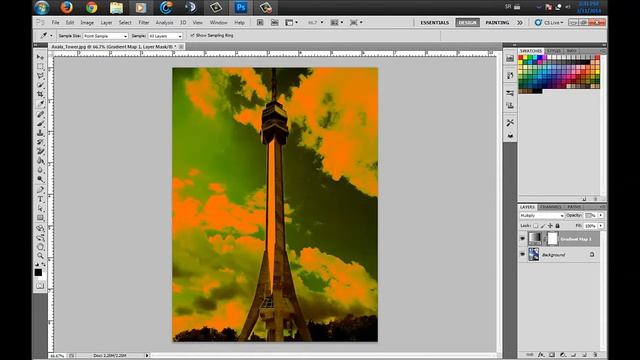 PhotoShop CS5 Tutorial Retro Effect смотреть онлайн