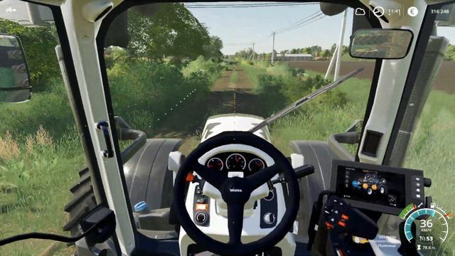 Совхоз Рассвет - соя, пшеница. Прохождение FS19. смотреть онлайн