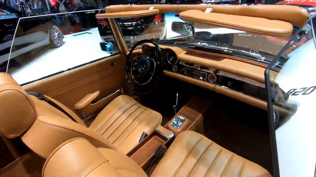 Mercedes Benz 280 SL Pagoda W113 Brabus Classic Walkaround | Geneva Motorshow 2018