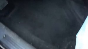 Калина...убираем воду из под ковриков.