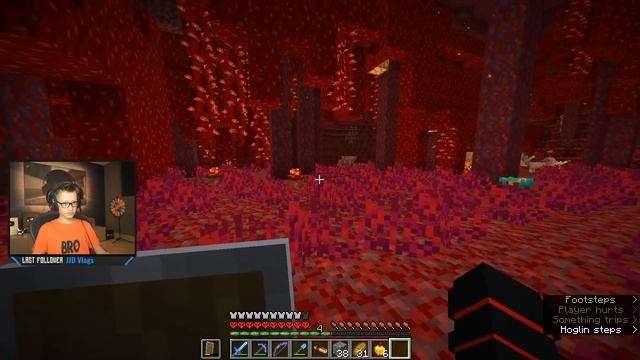 Going to the Nether in Hardcore Minecraft and NOT DYING!!! Live Stream смотреть онлайн