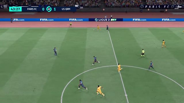 FIFA 22 | Paris FC vs Quevilly Rouen - Ligue 2 BKT | 06/08/2022/ | Gameplay смотреть онлайн
