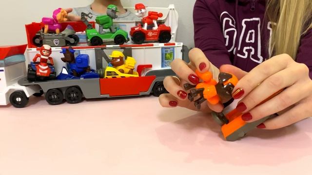 Щенячий патруль мегащенки. PAW PATROL and paw patroller. Обзор патрулевоза и башни смотреть онлайн