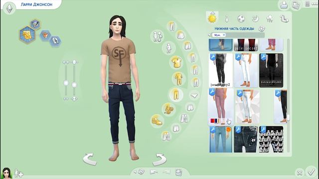 [CAS] Sally Face: Larry (The Sims 4 Создание персонажа) смотреть онлайн