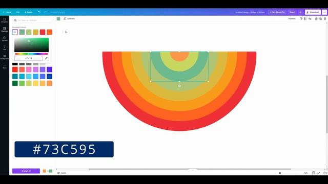 How to Make Creative Patterns in Canva: Part 1/4 - Wavy Retro Pattern | Design Tutorial смотреть онлайн