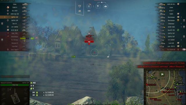 Завершаем 4 главу Боевого Пропуска «Царица ночи» на ПТ - Пшик в игре World of Tanks смотреть онлайн