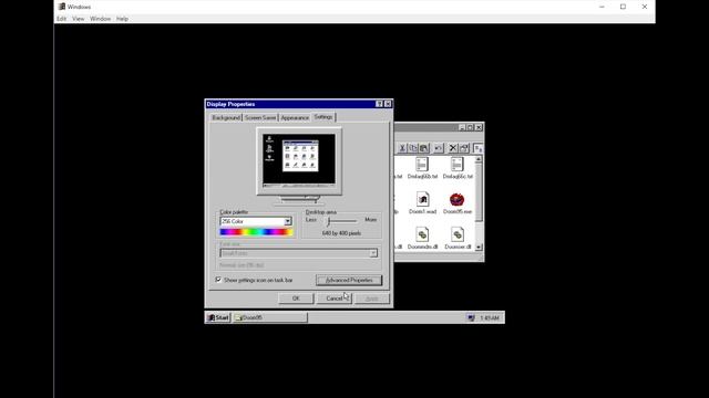 Windows 95 Electron App running DOOM смотреть онлайн
