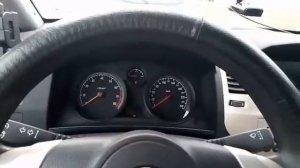Самодиагностика Opel Zafira B