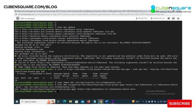 Kubernetes - GPG Error – Public Key is not available смотреть онлайн