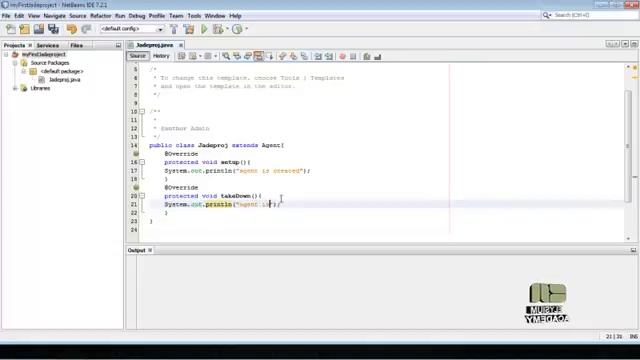 Chapter-4 FIRST PROGRAM USING JADE duration[6 mins 40 secs] смотреть онлайн