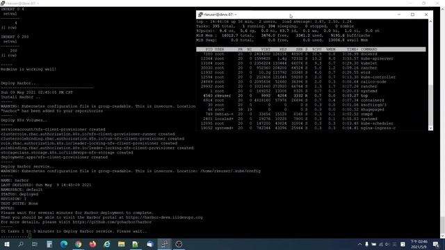 Step 3. 部署 NFS,Rancher,Redmine,Harbor,GitLab與Sonarqube смотреть онлайн