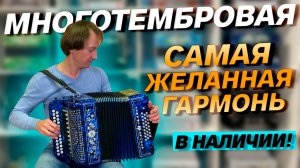 САМАЯ ЖЕЛАННАЯ ГАРМОНЬ! // Гармонь «Многотембровая» цельнопланочная