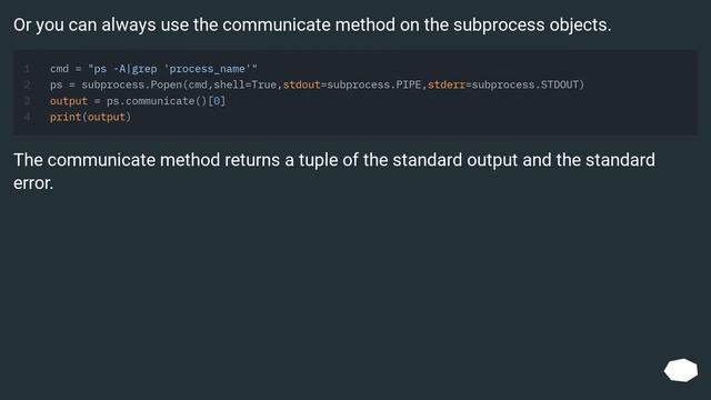 How to use `subprocess` command with pipes смотреть онлайн