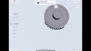 Designing a Gear (in Shapr3d) for 3d Print