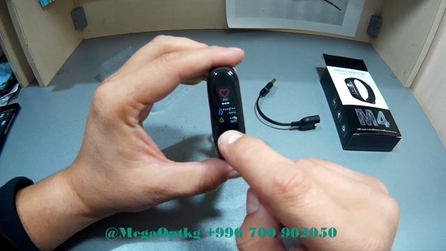 Smart band M4 краткий обзор MegaOptkg! смотреть онлайн