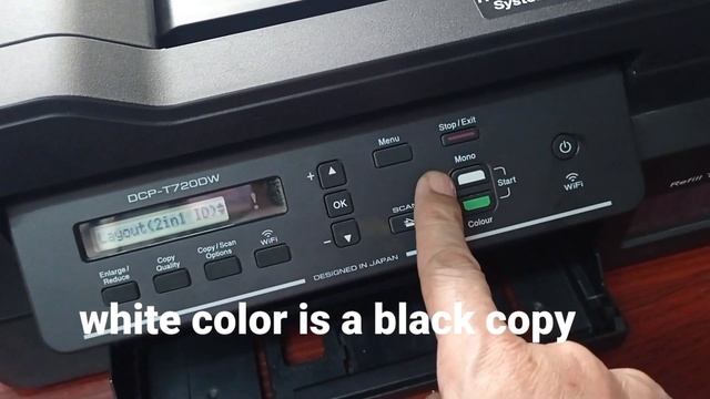 Brother DCP T720DW. How to Multiple Xerox.. Copy/Scan Options.. смотреть онлайн