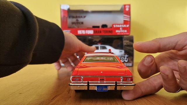Greenlight Hollywood series 1/24 Starsky&Hutch 1976' Ford Gran Torino смотреть онлайн