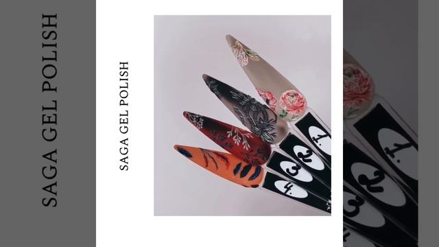 Термо гель-лак от Saga Professional смотреть онлайн