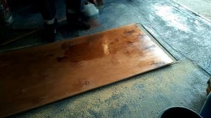 Краска для пола и лак из пенопласта