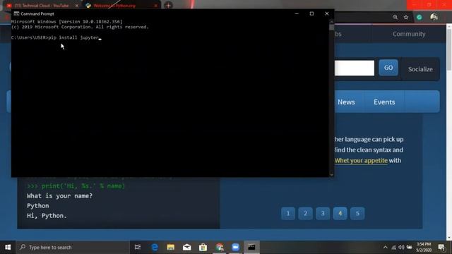 How to install Python and Jupyter Python Tutorial in Hindi! Python Tutorial For Beginners! Video # смотреть онлайн