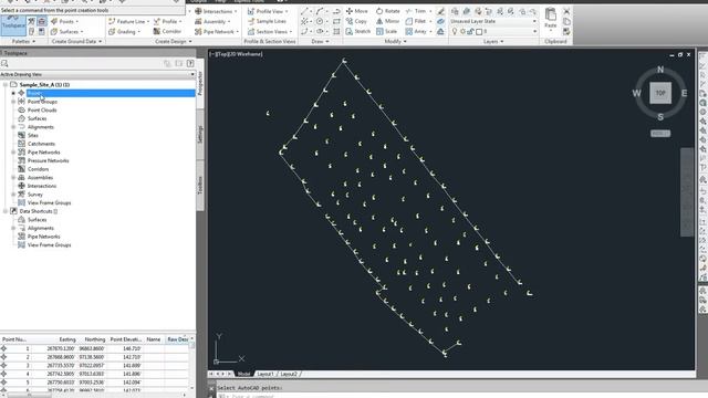 Create a surface in Civil 3D from an existing AutoCAD drawing, Part 1 of 2 смотреть онлайн