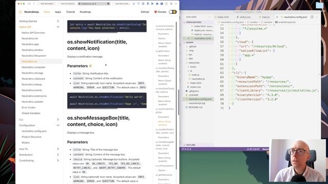 Build lightweight cross-platform desktop apps with NeutralinoJS смотреть онлайн