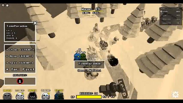 Alternative Universes Tower Defense NEW UPDATE [SS Chara G.T+TimeParadox] Showcase + Walkthough