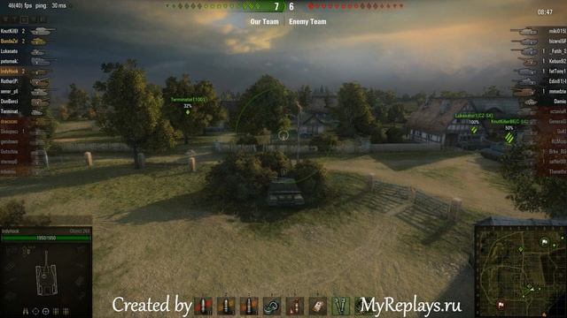 WOT: Murovanka - Object 268 - 4 frags - смотреть онлайн