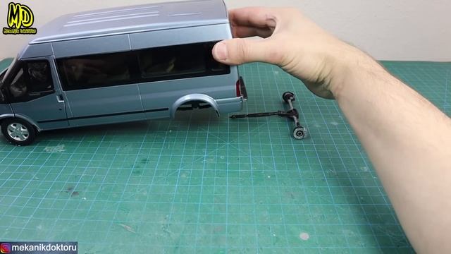 Ford transit diecast model 1:18 Scale | Paudi Ford Transit смотреть онлайн
