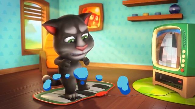 My Talking Tom 2 with bodhi - Piano Battle смотреть онлайн