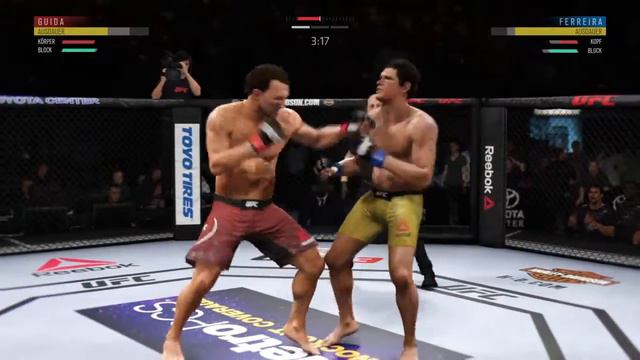 UFC Online Roy Guida VS Cezar Ferreira смотреть онлайн