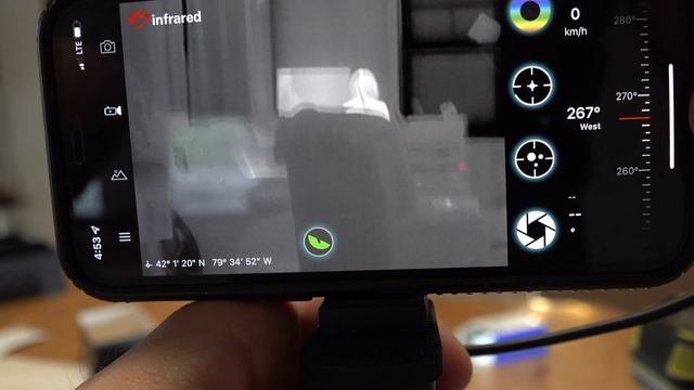 InfiRay T2 Pro Thermal In Action