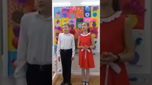 8 марта, поздравление от детей 4 д, стихи исполняют Галимов Роман и Щевцова Анастасия. смотреть онлайн