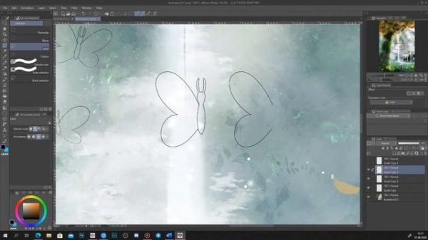 Полный урок по линейкам в Clip Studio Paint | Перевод моего конкурсного видео Clip Studio Tips №4