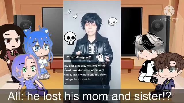 Descendants react to Nico de Angelo смотреть онлайн